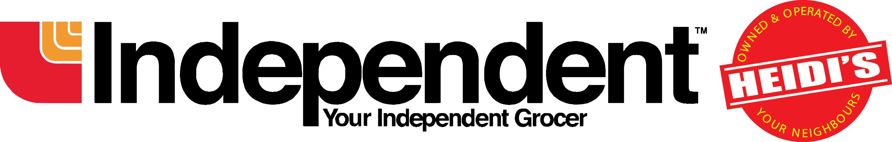 Heidi’s Your Independent Grocer Logo