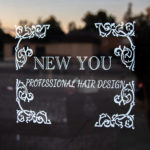 New You Professional Hair Design signage