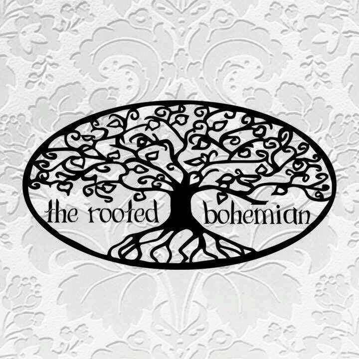 The Rooted Bohemian Salon & Spa Logo