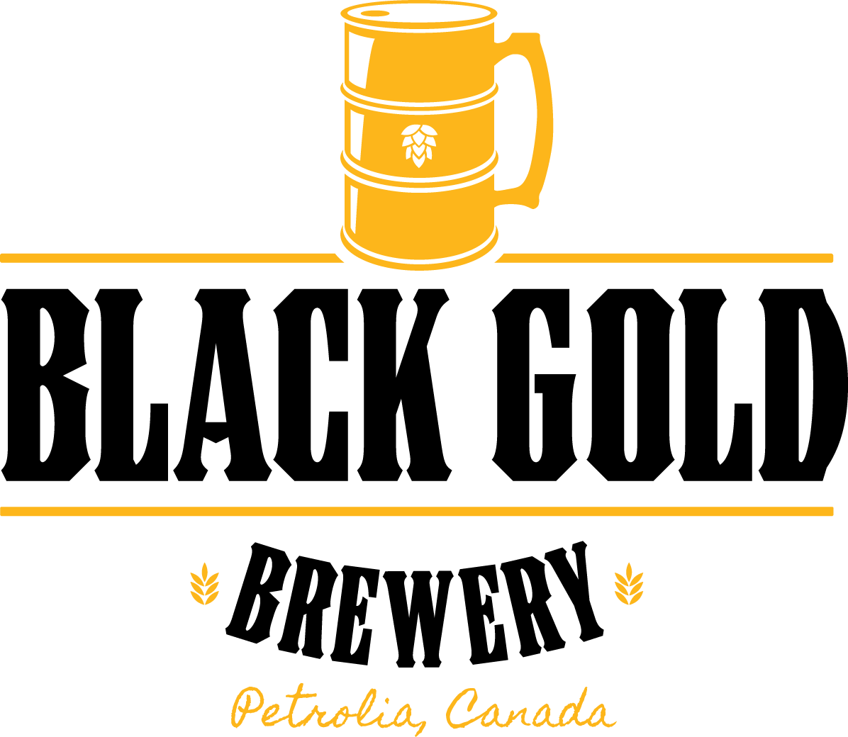 Black Gold Brewery Logo