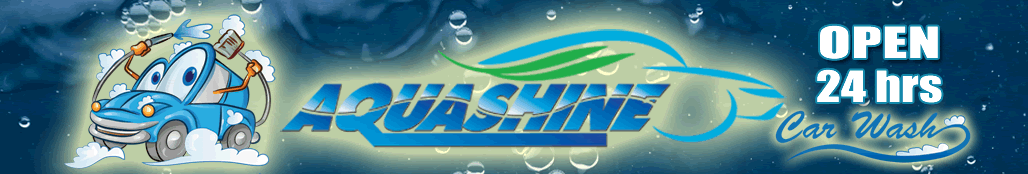 Aquashine Car Wash Logo